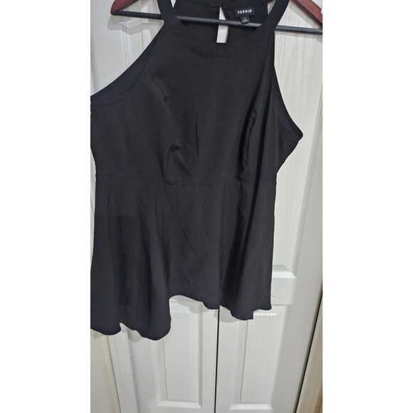 Torrid black Women's halter Chic Casual Elegant Size 1X. - Picture 6 of 16